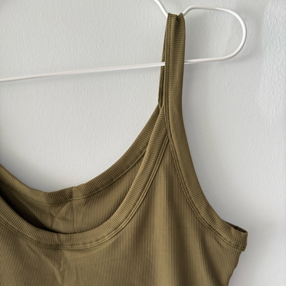 GIRLFRIEND COLLECTIVE Coco Scoop Bodysuit in Fern - Picture 8 of 11